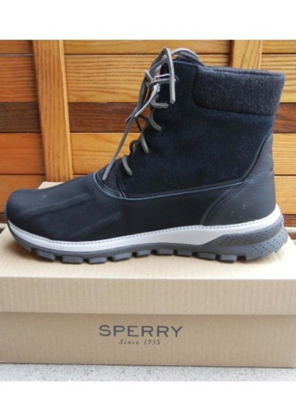 Sperry Duck Boots Waterproof Mens Size 11.5 NEW